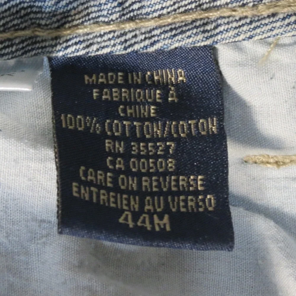 Vintage Marithe Francois Girbaud Jeans Mens  Blue Shuttle Tape Baggy Streetwear